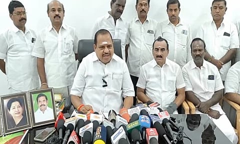 திமுக - அதிமுக கூட்டணி? பொய்யை பரப்பி ஆகாயத்தில் கோட்டை கட்டும் கோயபல்ஸ் - அக்ரி கிருஷ்ணமூர்த்தி விமர்சனம்