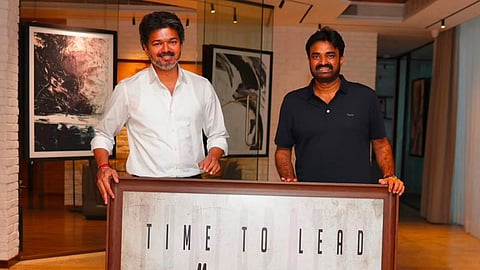 முதலமைச்சர் விஜயுடன் இயக்குநர் ஏ.எல்.விஜய்
