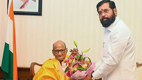 சரத் பவார்- ஏக்நாத் ஷிண்டே