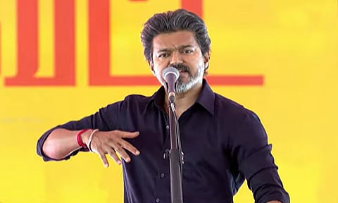 TN CM Vijay in Karur