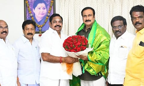 ‘35க்கும் மேற்பட்ட தொகுதிகளில் அ.தி.மு.க. வெற்றிப்பெற பா.ம.க.தான் காரணம்’ - அன்புமணி ராமதாஸ்