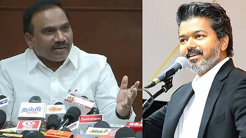 ஆ. ராசா- முதலமைச்சர் விஜய்
