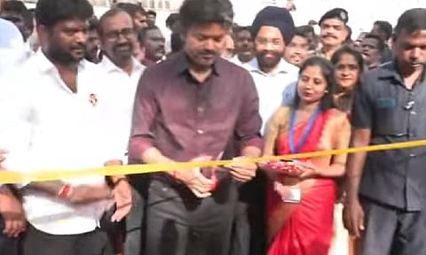 பெரம்பூர் எம்.எல்.ஏ. அலுவலகத்தை திறந்து வைத்தார் முதலமைச்சர் விஜய்!