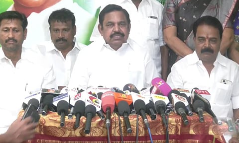 ‘திமுக - அதிமுக கூட்டு என்பது கட்டுக்கதை; முதலமைச்சர் பதவியின் தகுதியறிந்து விஜய் பேசவேண்டும்’ - இபிஎஸ்
