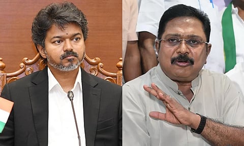 TN CM Vijay- TTV Dhinakaran