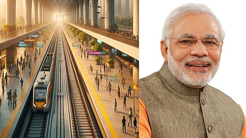 PM Modi inaugurate 75 refurbished railway stations