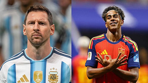 Messi- lamine yamal