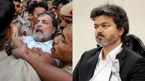 Rahul Gandhi - CM Vijay