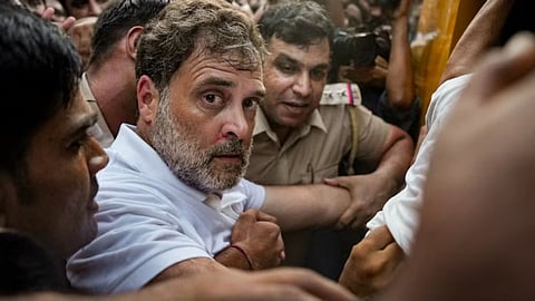 Rahul Gandhi joins NEET Exam Protest