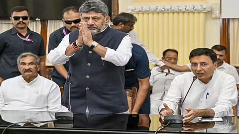 DK Shivakumar and Pralhad Joshi Talks about Mekedatu Dam