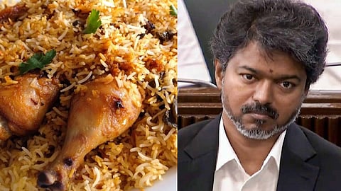 அரசு பள்ளி மாணவர்களுக்கு சத்துணவுடன் சிக்கன் பிரியாணி- முதலமைச்சர் விஜய் பரிசீலனை