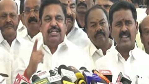 எடப்பாடி பழனிசாமி