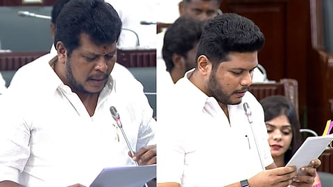 அமைச்சர்கள் விஜய் பாலாஜி- முகமது பர்வேஸ்