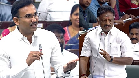அமைச்சர் அருண்ராஜ்- ஓ.பன்னீர்செல்வம்