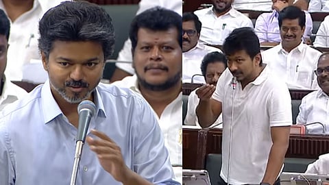 முதலமைச்சர் விஜய்- உதயநிதி ஸ்டாலின்