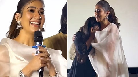 நயன்தாராவை கண்டதும் கண் கலங்கிய ரசிகை
