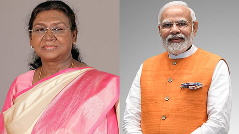 President Droupadi murmu - PM Modi