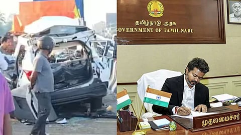 கேரள கார் விபத்தில் பலியான 8 மாணவர்களின் குடும்பத்திற்கு முதலமைச்சர் விஜய் ஆறுதல்
