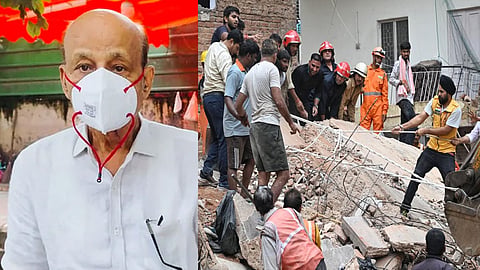 Delhi building collapse