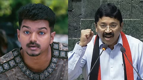 ஊழலைப் பற்றிப் பேசும் உத்தமருக்கு மிசாவைப் பற்றிப் பேச என்ன அருகதை இருக்கிறது? - தயாநிதி மாறன் காட்டம்!