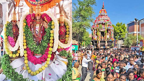Tiruchendur temple avani therottam