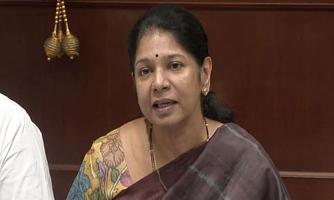 DMK MP Kanimozhi
