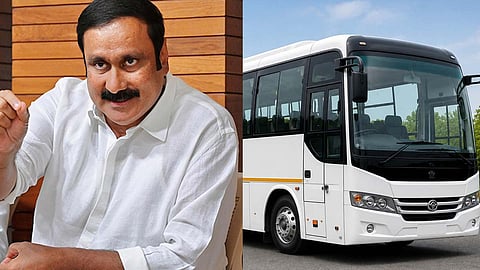 அன்புமணி ராமதாஸ்- ஆம்னி பேருந்து