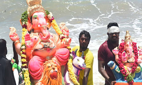 24 இடங்களில் விநாயகர் சிலைகளை கரைக்கலாம்