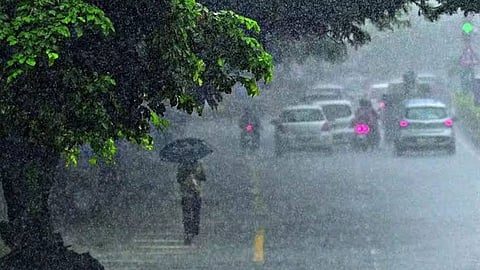 Heavy rain warning