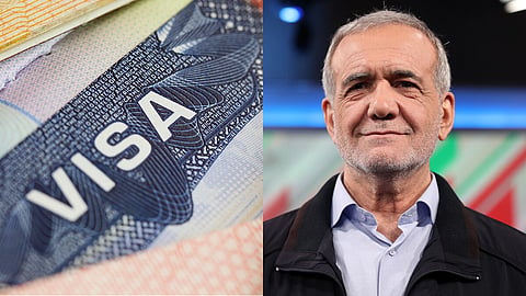 US Visa - masoud pezeshkian