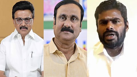 MK Stalin - Anbumani - Annamalai