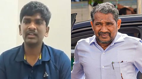 Student Bharathidasan - Vanniyarasu