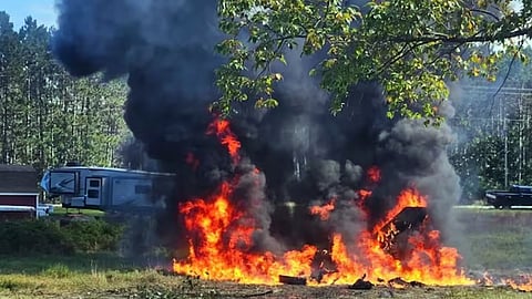 Fighter Jet Crash