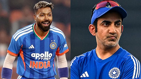 hardik Pandya - Gautam Gambhir