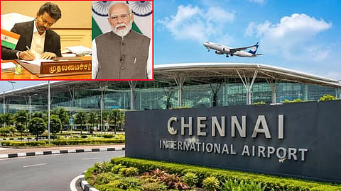 சென்னை விமான நிலையம் குறித்து பிரதமருக்கு கடிதம் எழுதிய முதலமைச்சர் விஜய்