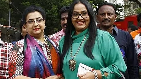 நடிகைகள் அம்பிகா- ராதா