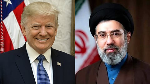 Mojtaba Khamenei and Donald Trump