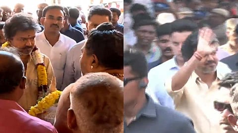 மீனாட்சி அம்மன் கோவிலில் முதலமைச்சர் விஜய்