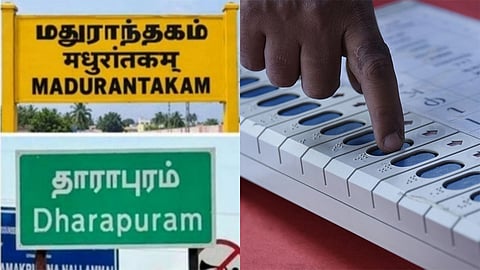 மதுராந்தகம், தாராபுரம் தொகுதி இடைத்தேர்தல் - நாளை வாக்குப்பதிவு