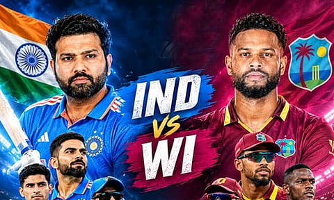 INDIA vs WI