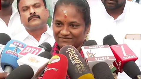 திமுக வேட்பாளர் சுகன்யா