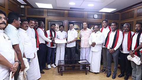 பாரதி சுப்பராயன் தி.மு.க.வில் இணைந்தார்