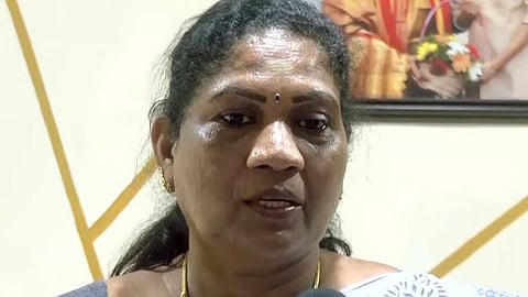 த.வெ.க. வேட்பாளர் சத்யபாமா