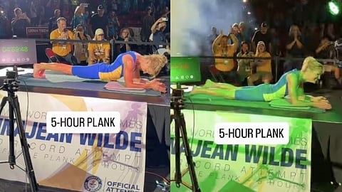5 மணி நேரம் Planking