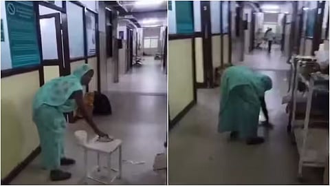 Madhyapradesh hospital cleaning