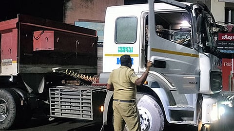 செங்குன்றத்தில் கஞ்சா, குட்கா கடத்தல் வடமாநில லாரிகள் தீவிர கண்காணிப்பு