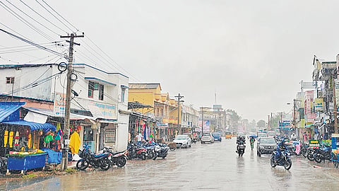 வேதாரண்யம் பகுதியில் மழை