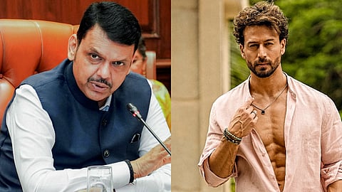 devendra fadnavis and tiger shroff