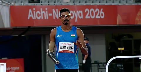 Nishad wins long jump gold