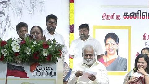 முதலமைச்சர் விஜய் குறித்து அவதூறு பேச்சு - திமுக கவுன்சிலர் சுதா தீனதயாளனுக்கு போலீசார் சம்மன்